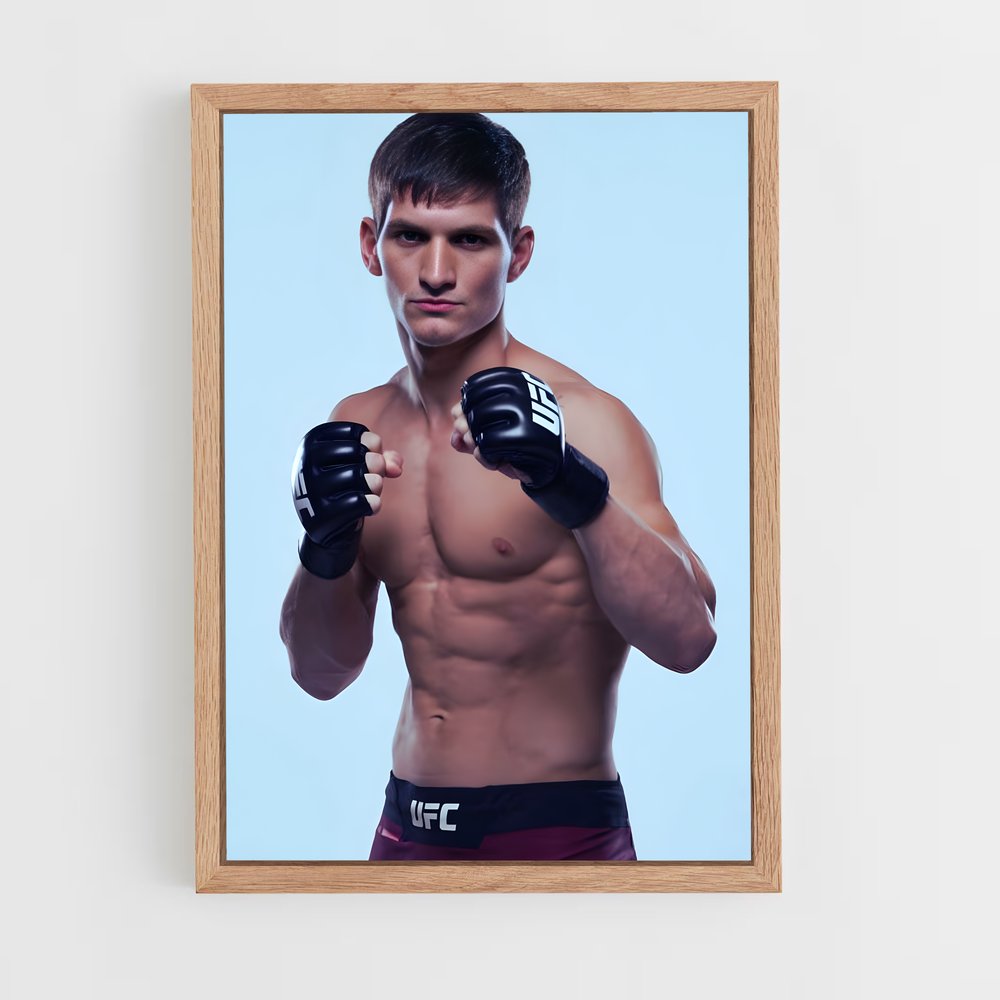 Poster Le Boxeur Étoile – affiche MMA (vue 4)